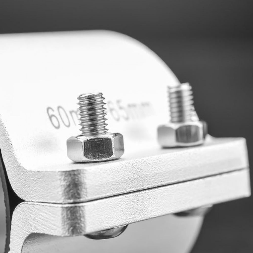 STEDI pipe clamp mounting brackets | Silver
