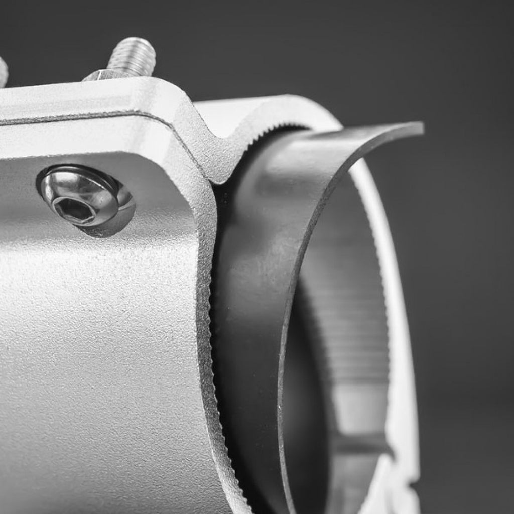 STEDI pipe clamp mounting brackets | Silver