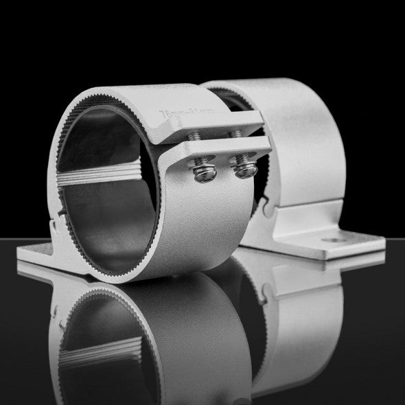 STEDI pipe clamp mounting brackets | Silver