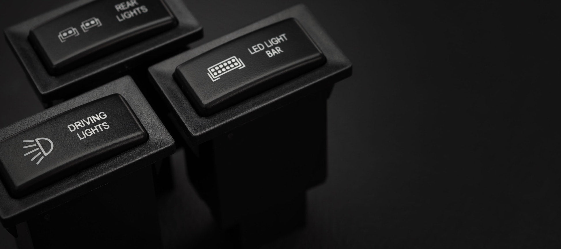 STEDI Toyota Horizontal Type - Schalterprogramm - Hilux/Landcruiser - GPC-Offroad