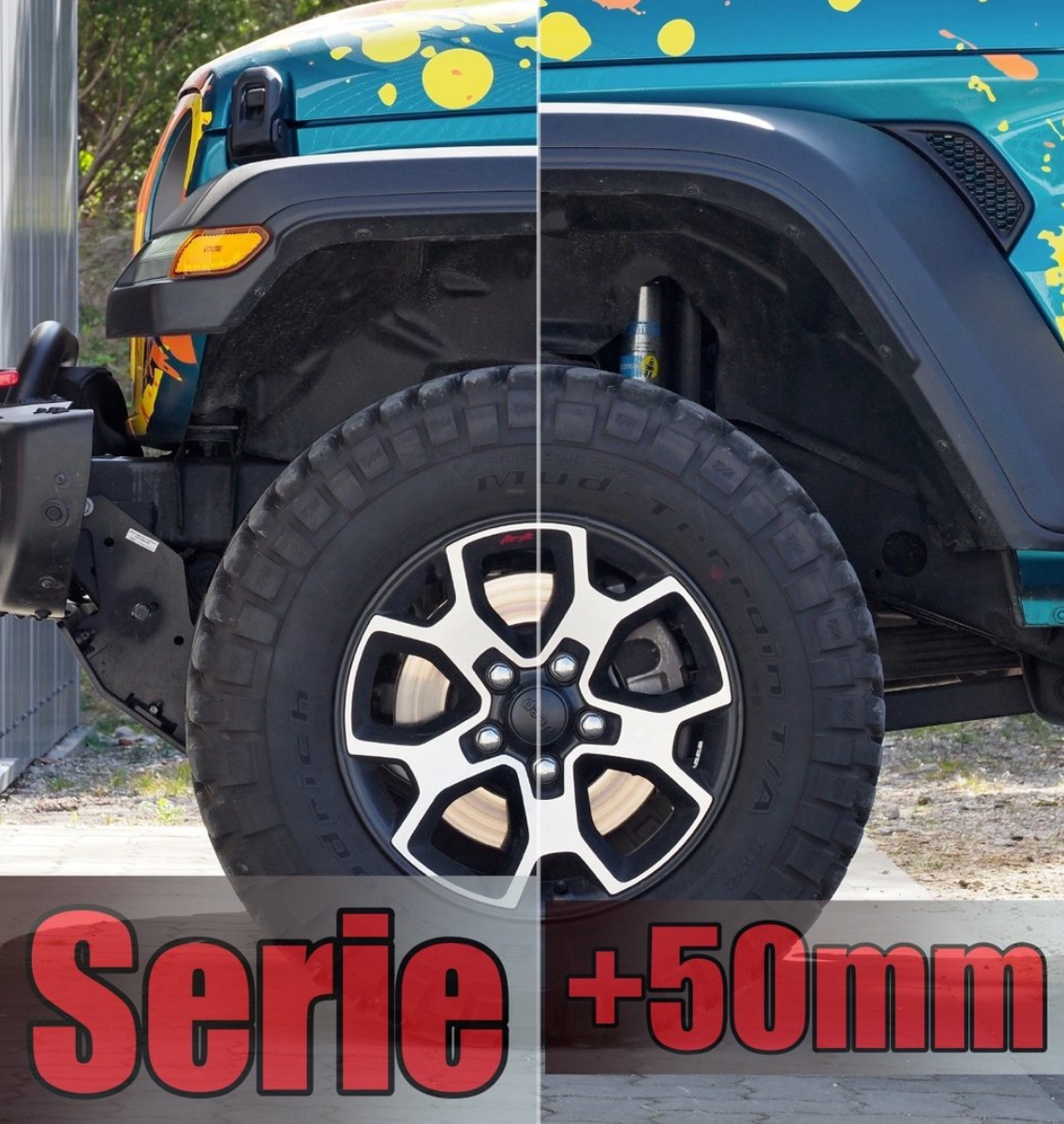 Eibach Pro Lift Kit 50-60mm Jeep Wrangler JL (2018- , 4-Türer)