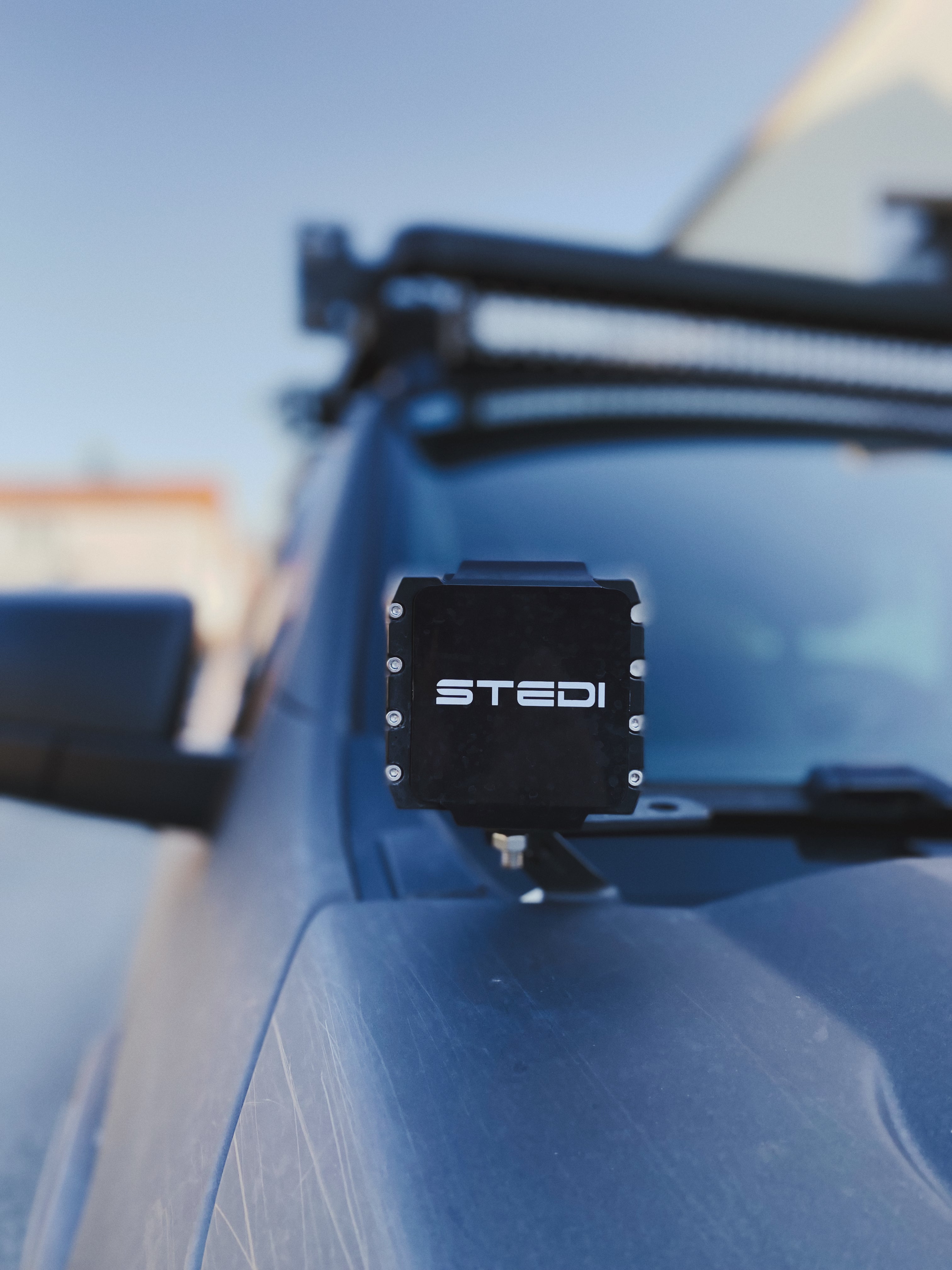 GPC Motorhaubenhalter mit STEDI C4 (FLOOD) - Ford Ranger & Ranger Raptor (2011-2023)