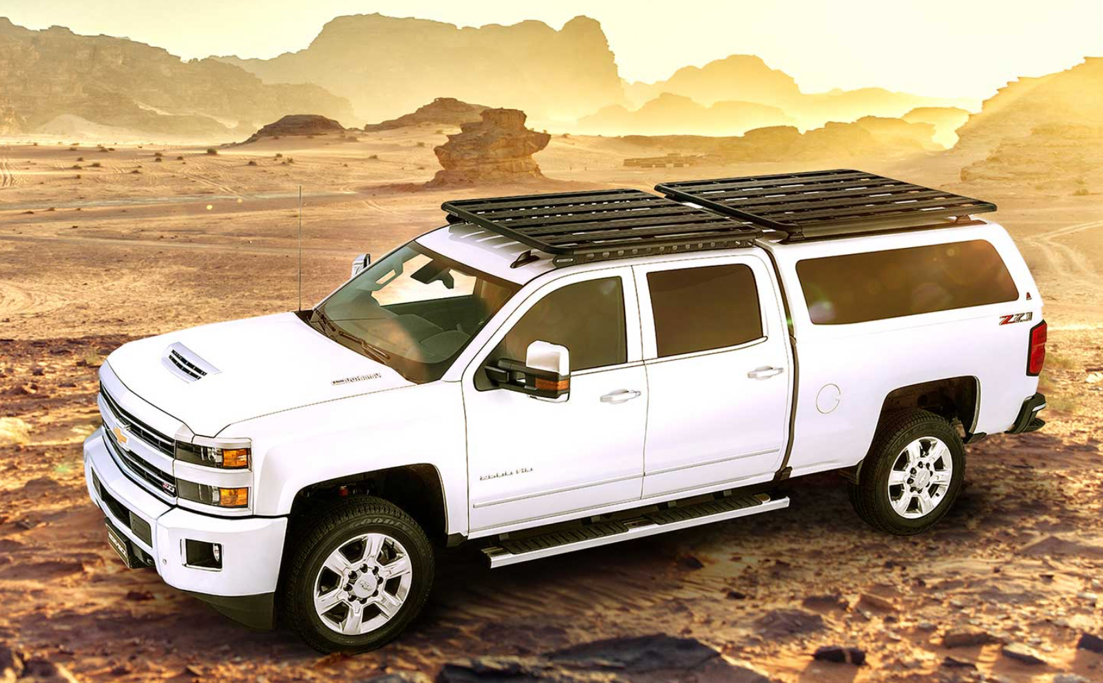 Chevrolet Silverado 1500 GEN3 RHINO-RACK™ Plattform Pioneer(NG)1528X1426mm inkl. Backbone - GPC-Offroad