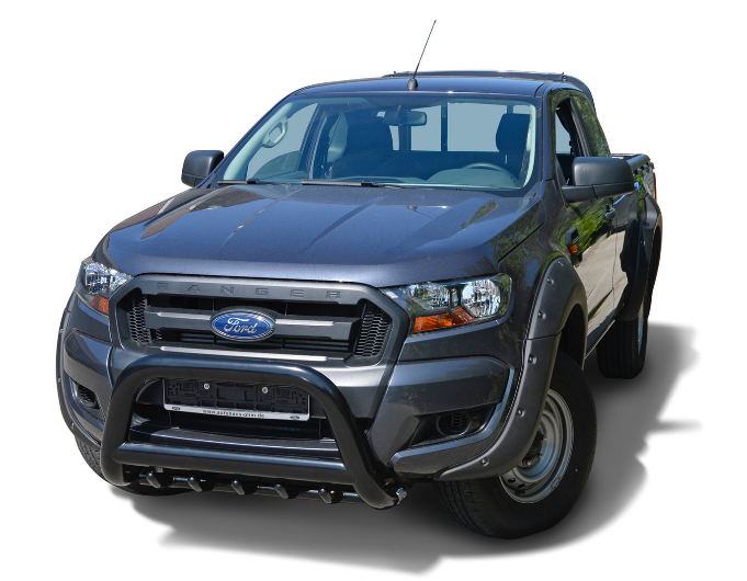 Fender flares Ford Ranger (2016-2018) double cab Pocket Style 30mm 
