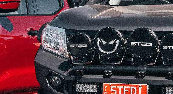 STEDI Rohrklemme Montagehalterungen | Schwarz - GPC-Offroad