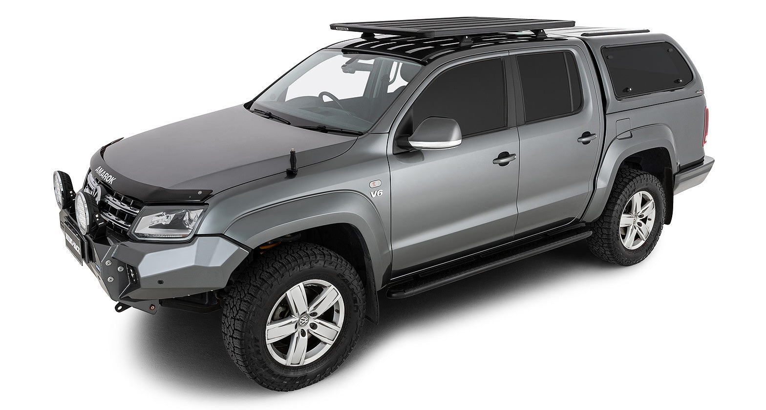 RHINO-RACK™ Plattform Pioneer 6 1500X1240 inkl. Fusskit RCH4 für VW Amarok (2010-2023)