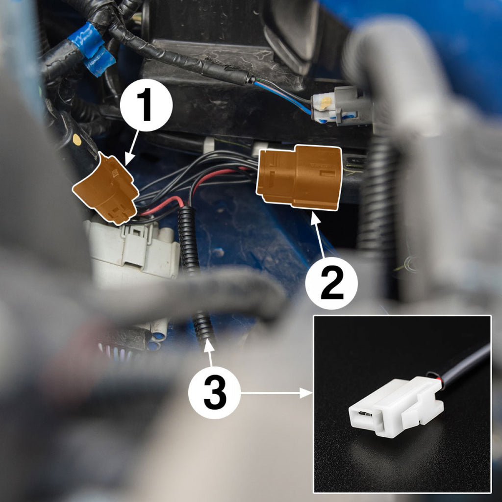 STEDI Ford Ranger & Ranger Raptor (2015-2022) Fernlicht Adapter