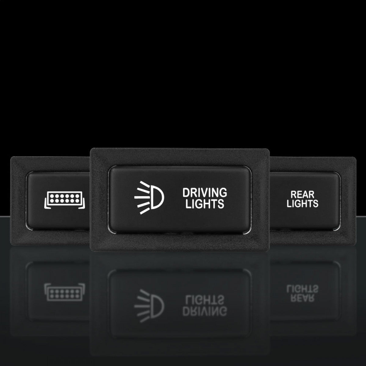 STEDI Toyota Horizontal Type - Schalterprogramm - Hilux/Landcruiser - GPC-Offroad