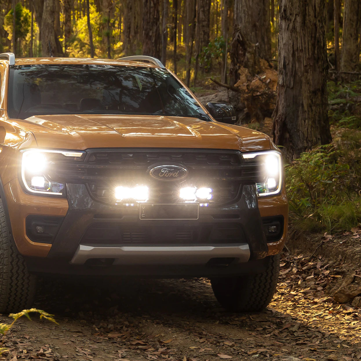 STEDI Ford New Ranger (PX4) Kühlergrill-Befestigung inkl. 2x ST3303 PRO - GPC-Offroad