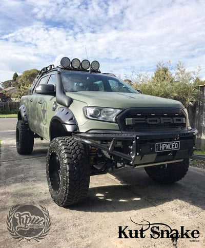 Kut Snake fender flares Ford Ranger PX1, PX2 "Monster" - 95 mm width - textured surface