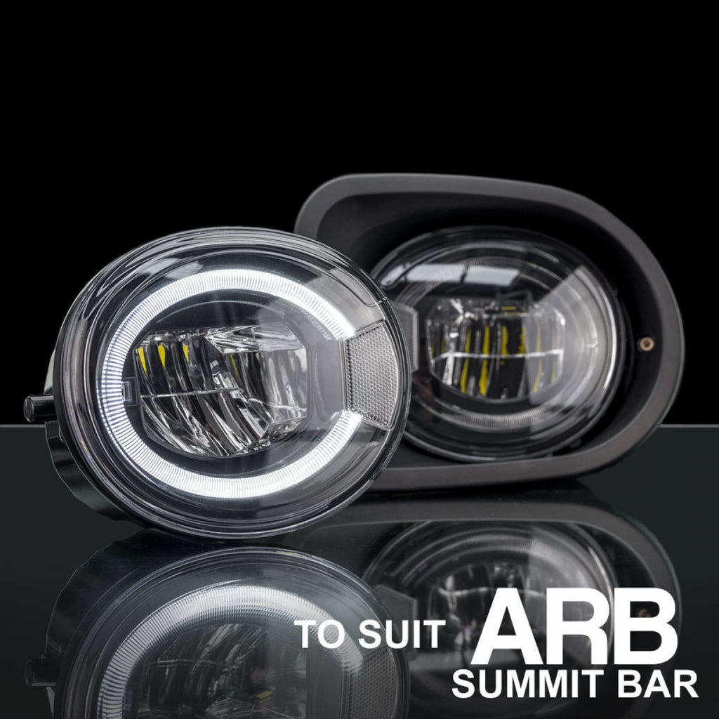 STEDI LED fog lights for ARB Summit Bull Bar