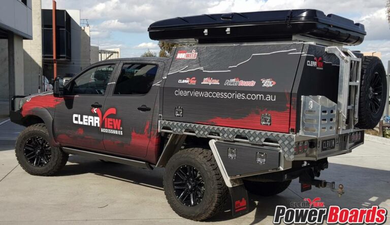 ClearView Electronic Running Boards - Toyota Hilux (2015+)