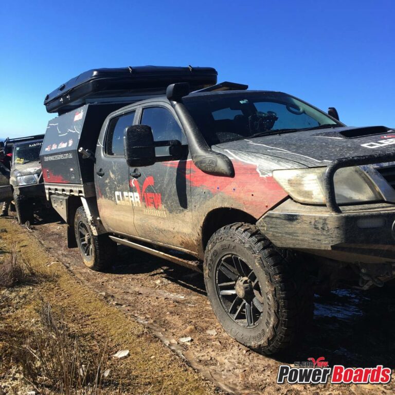 ClearView Electronic Running Boards - Toyota Hilux (2015+)