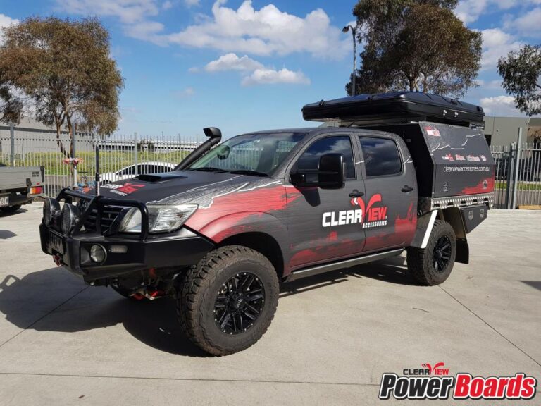 ClearView Electronic Running Boards - Toyota Hilux (2015+)