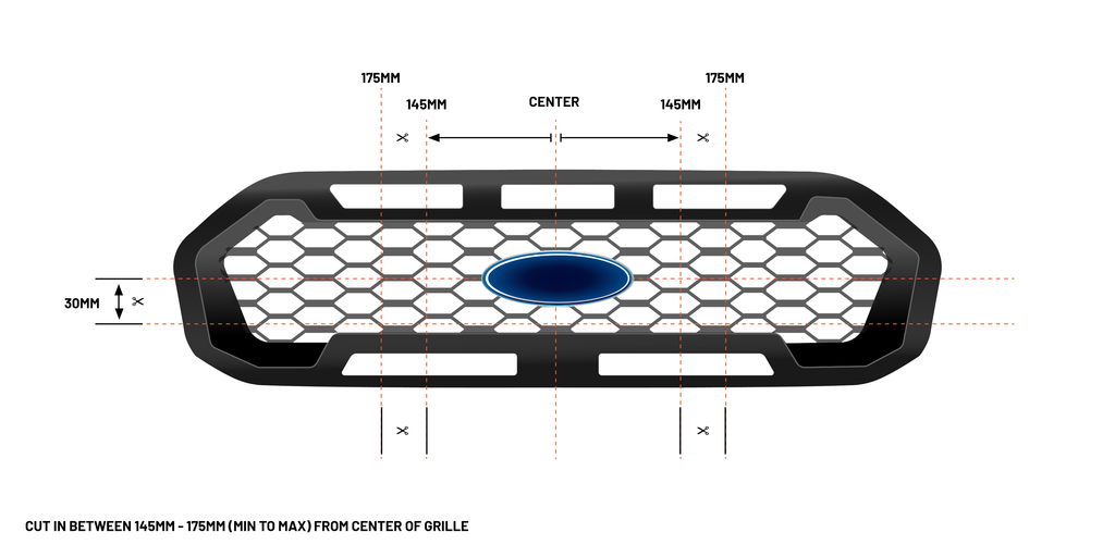 STEDI Ford Ranger & Raptor Rally Bar
